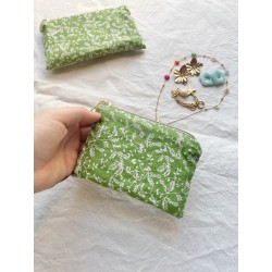 Mini pochette plate Jungle