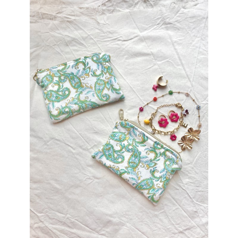 Mini pochette plate Jaipur