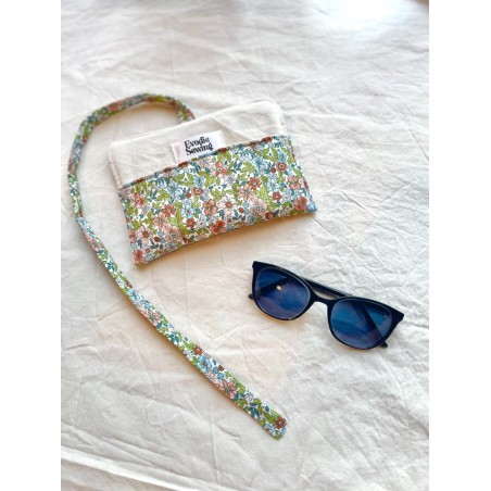 Pochette à lunettes Camélia