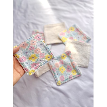 Lingette lavable Flower