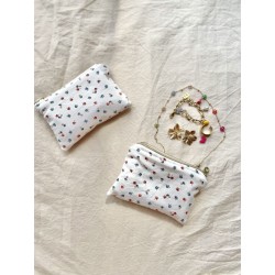 Mini pochette plate Capucine