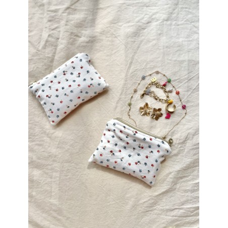 Mini pochette plate Capucine