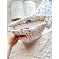 Pochette à livre broche Capucine