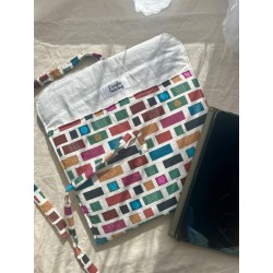 Pochette à tablette Saphir