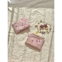 Mini pochette plate Léona