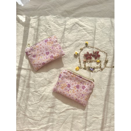 Mini pochette plate Léona