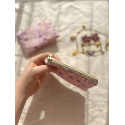 Mini pochette plate Léona