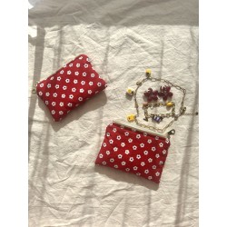 Mini pochette plate Rubis