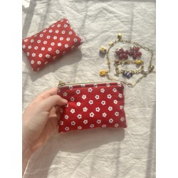 Mini pochette plate Rubis