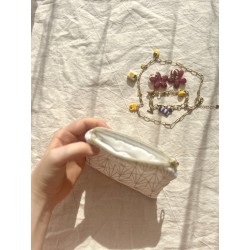 Mini pochette plate Irisée