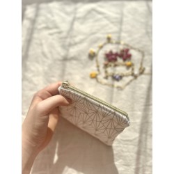 Mini pochette plate Irisée