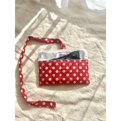 Pochette à lunettes Rubis