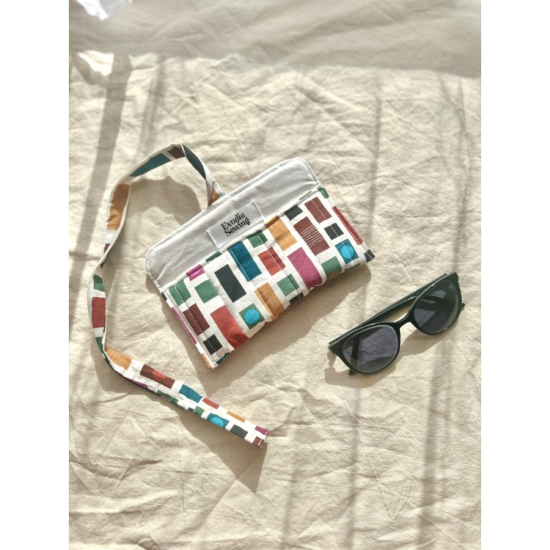 Pochette à lunettes Saphir