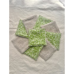 Lingette lavable Jungle