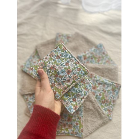 Lingette lavable Camélia