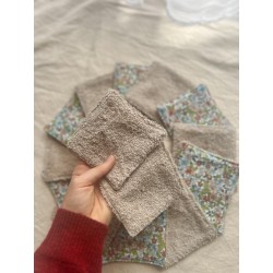 Lingette lavable Camélia